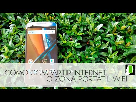 MOTOROLA G4  Como Compartir Internet O Zona Portatil WIFI HD