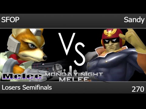 MNM 270 - TLOC | SFOP (Fox) vs Sandy (C Falcon) Losers Semifinals - Melee