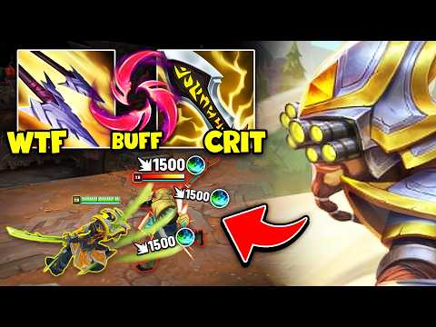 Master Yi but I delete your health bar in 0.01 seconds flat (BUFFED Hail of Blades)