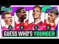 GUESS WHO IS THE YOUNGEST PLAYER | TFQ QUIZ FOOTBALL 2023