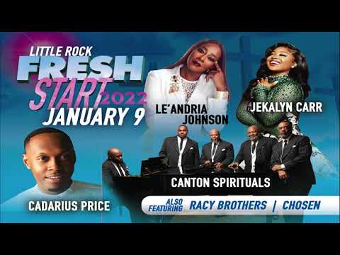 Le'Andria Johnson Live In Little Rock, AR - BradComm Ent. Fresh Start Concert - January 2022