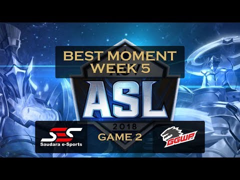 Best Moment# ASL 2018 S1 W5 - SAUDARA ESPORT VS GGWP.ID