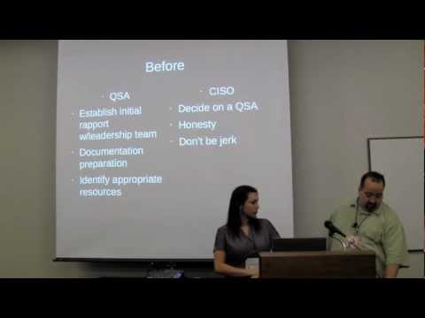 HouSecCon 2012 - PCI Assessor: Best Friend or Worst Enemy? (Michelle Klinger & Martin Fisher) Part 1