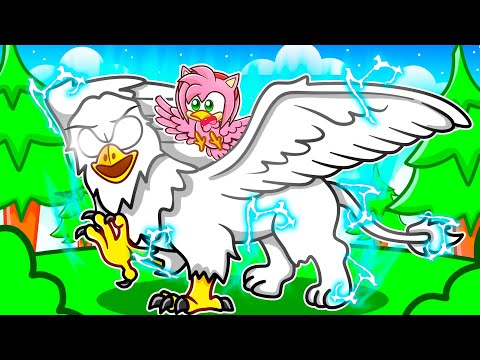 Playing As A PROTECTIVE HYPER SONIC BIRD In Roblox Feather Family!