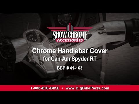 Enjoliveur de guidon chromé - RT