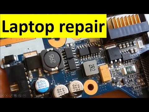 Laptop motherboard components names functions explained