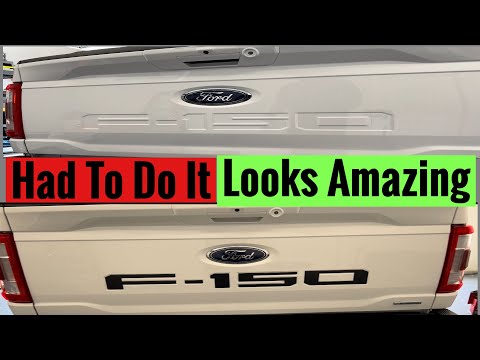 F-150 Tailgate lettering.  A must have on ANY TRUCK!!!