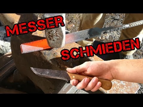 Messer selber schmieden - DIY Bushcraftmesser