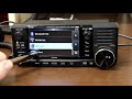 Icom IC-705 A to Z #1  Initial radio setup