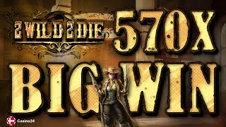 KÆMPE GEVINST - 2 Wild 2 Die 570x - BIG WIN Real money