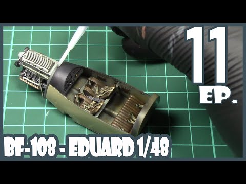 Let's assemble the fuselage - ep 11 - 1/48 Messerschmitt Bf-108 Taifun build
