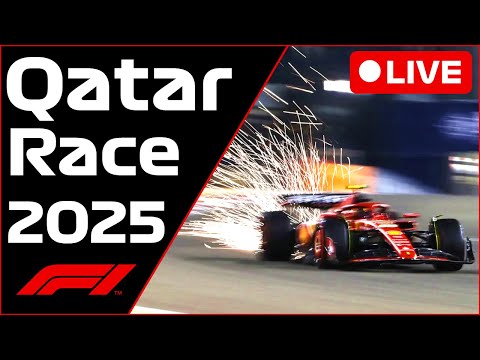 🔴F1 LIVE - Qatar GP RACE - Commentary + Live Timing