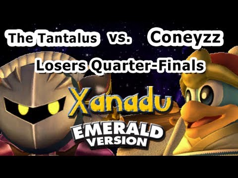 Xanadu Emerald - Tantalus (Meta Knight) Vs. Coney (King Dedede) - Losers Quarters - SSBB