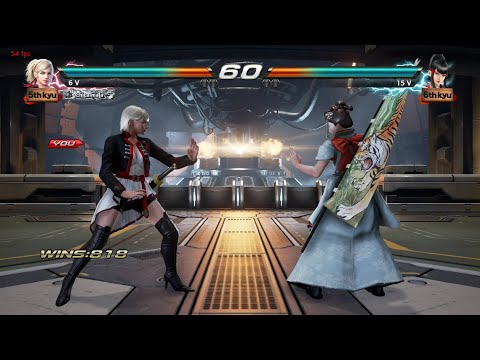 13_6 Lidia Sobiezka vs Devil Kazumi ryona - Tekken 7 ( Uchiha x24 ) #tekken #matches#shorts #rtx2060