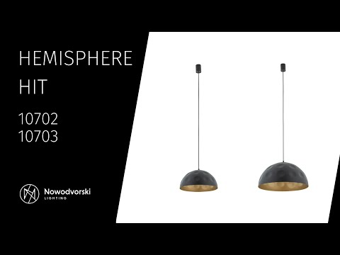 Люстра Nowodvorski 10702 HEMISPHERE E27 1x25W IP20 Bl