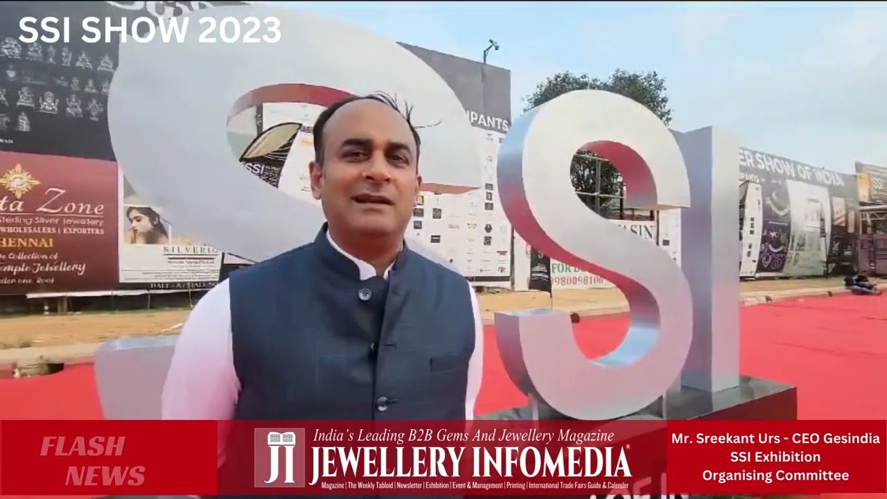 SSI- SILVER SHOW OF INDIA 2023 I Mr. Sreekanth Urs - CEO GES INDIA