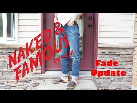 Naked and Famous Denim: Dirty Fades 2 Year Update