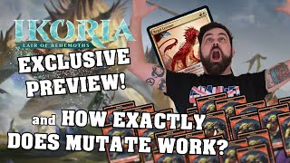 Exclusive Ikoria Preview Card - Regal Leosaur! - and Understanding Mutate! - MTG Spoiler Discussion