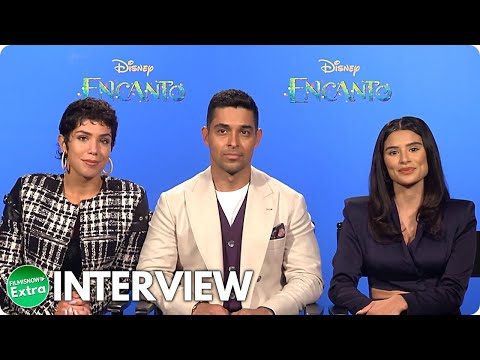 ENCANTO | Diane Guerrero, Wilmer Valderrama and Jessica Darrow Official Interview