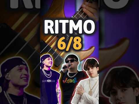 6/8 Triad on the Electric Bass! Tutorial for Corridos Tumbados #shorts