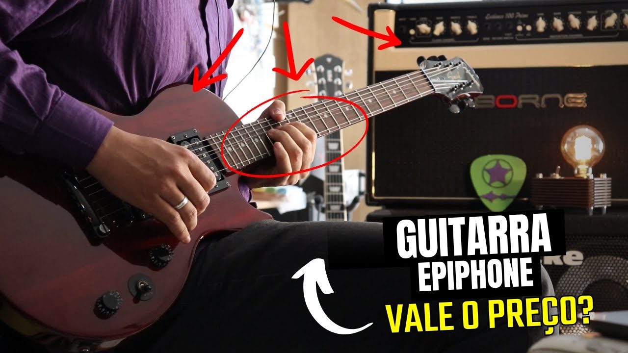 Guitarra Epiphone Les Paul Special II - É boa mesmo? O que você achou??  - TESTE | REVIEW | UNBOXING