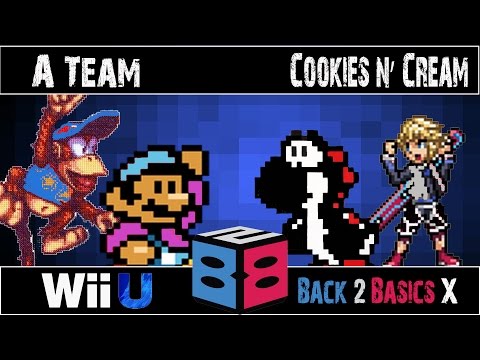 Back 2 Basics X | A Team (Ghostboy, Anti-Social) vs Cookies n' Cream (Wion, Haru) | Smash 4 Doubles
