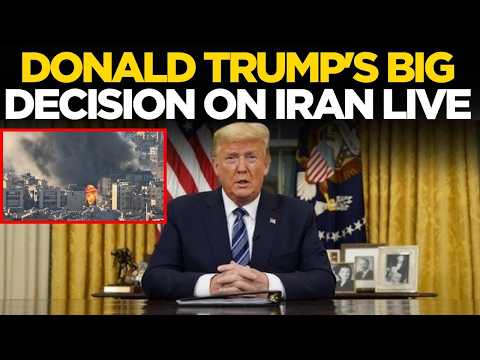 Donald Trump LIVE | Trump's Big DECISION On Iran War | Trump Huge Warning Leaves Iran In Panic!