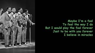 I Believe In You and Me by Four Tops (Lyrics)