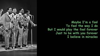 I Believe In You and Me by Four Tops (Lyrics)