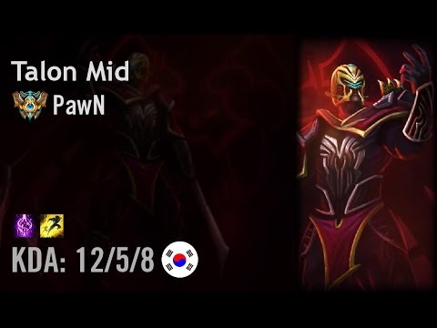Talon Mid vs Lissandra - PawN - KR Challenger Path 6.3