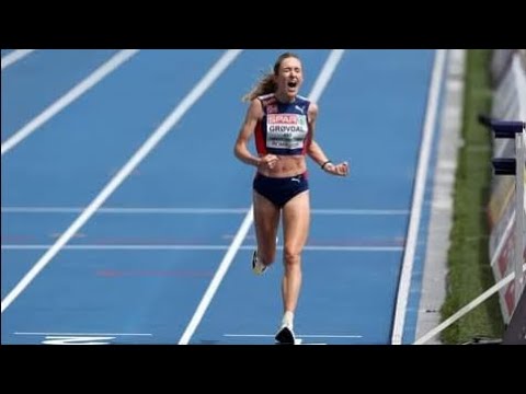 Karoline Bjerkeli Grøvdal 🇳🇴 takes a win in the women's half marathon in 1:08:09 ChampionshipsRoma24