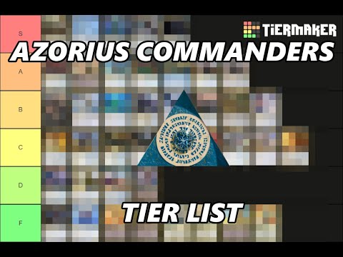 EDH Takes Tier Lists - Azorius Commanders