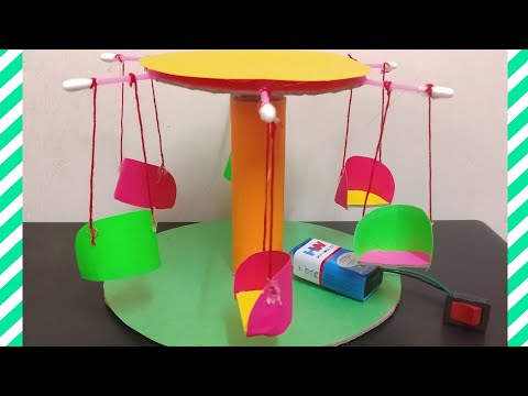 Art integrated project /Spinning Carnival Ride / Science Toy /Science Project /Science Model