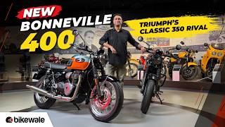 Triumph Bonneville 400 Walkaround | Triumph's Classic 350 Rival is HERE | Bikewale