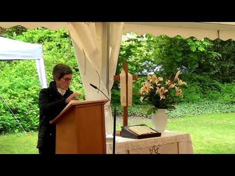 Gottesdienst zum Sonntag Exaudi am 16. Mai 2021 im Garten der Königin-Luise-Kirche