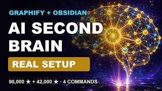 Graphify + Obsidian: Build an AI Second Brain That Never Forgets (Real Setup)