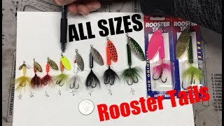 Yakima Rooster Tail - ALL OF 