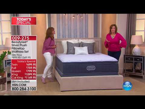HSN | Beautyrest Mattresses / Concierge Collection Bedding 09.04.2017 - 12 AM