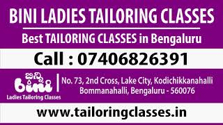 tailoring classes / stitching classes / sewing classes / tailoring class near me / tailoring class