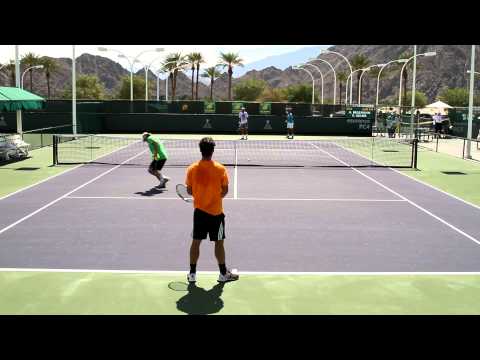 Fabio Fognini Practice 2015 BNP Paribas Open Indian Wells