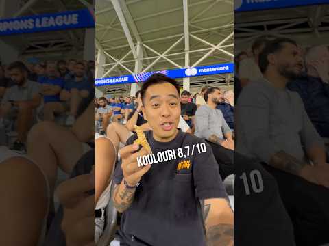 How does the Champions League food taste at Paphos FC vs FC Bayern?