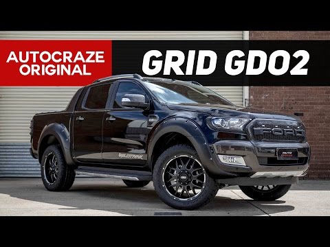 MIGHTY MACHINE // Ford Ranger Wheel Packages // Grid GD02 Mag Wheels | AutoCraze 2017