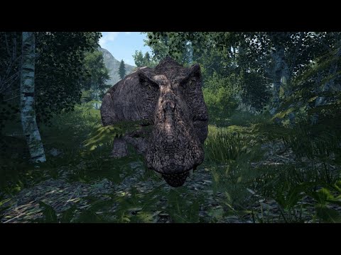 Being hunted by streamer utahs: The Isle Legacy Rex vs Utah 2v2