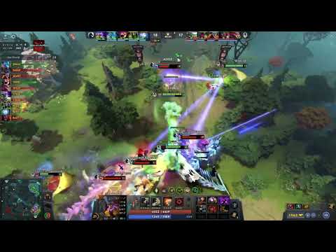 Ace's Perspective - His Intense Timbersaw RAMPAGE!! against Liquid | Bali major #dota2 #dota2clips
