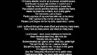 2pac-So many tears lyrics video