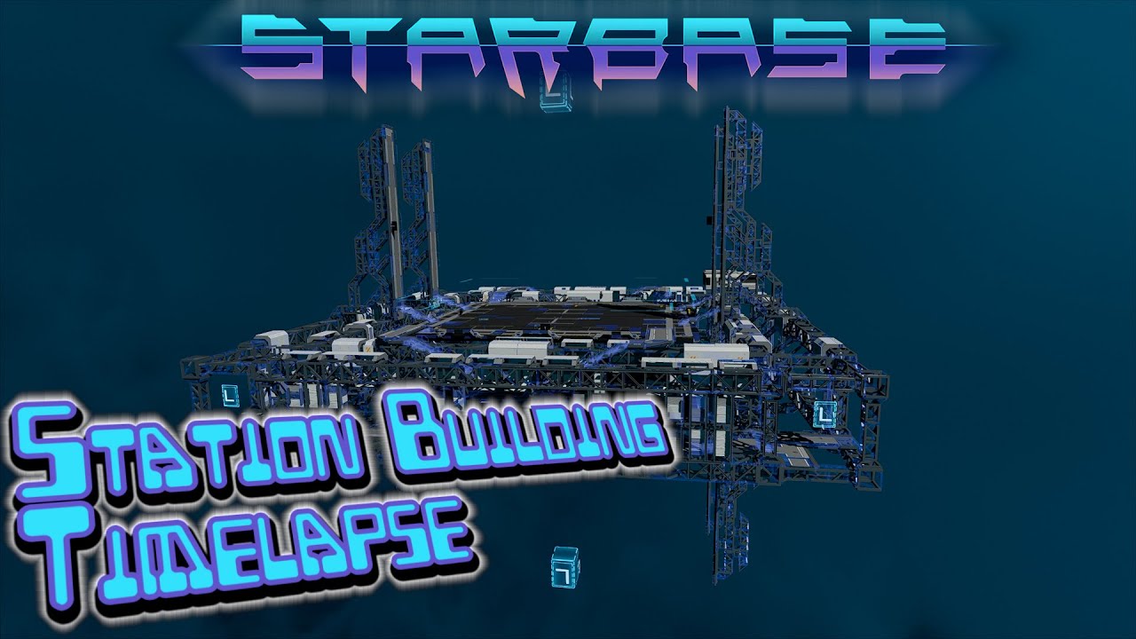 Station Building Timelapse 🦾 Let's Play Starbase [Special]