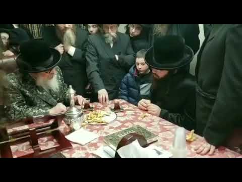 Belzer Rebbe's Grandson Visits Viznitz Montreal Rebbe - Teves 5779