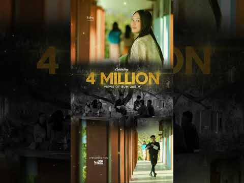 BUM JARIM was created with love, and today it stands tall with 4 MILLION VIEWS ✨🌸#yeshilhendupfilms