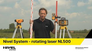 Нівелір лазерний ротаційний Nivel System NL500