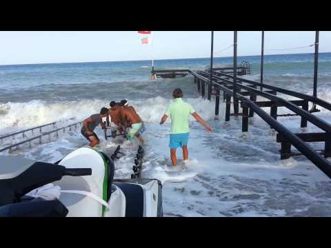 Storm... Simena sun club .Fantastic water sports